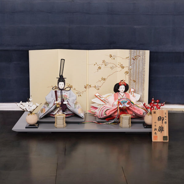 小出松寿作 親王飾り