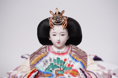 二曲屏風親王飾