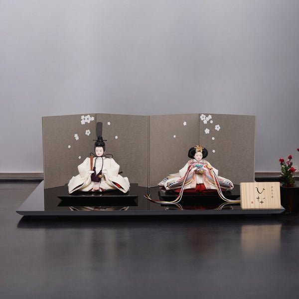 清水久遊作 親王飾り