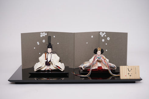 清水久遊作 親王飾り