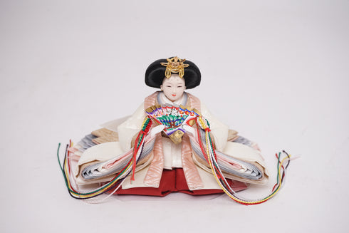 清水久遊作 親王飾り