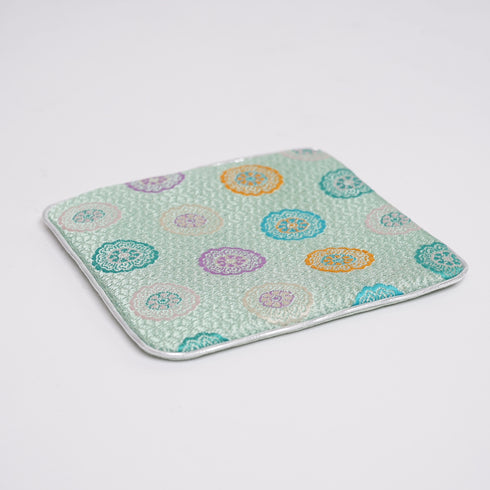 金襴コースター(化粧箱・5枚セット)