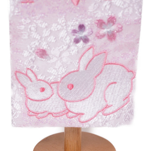 名前旗P(親子うさぎ生年月日)