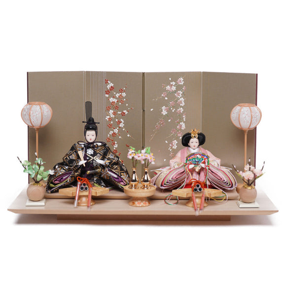 デザイン屏風親王飾り