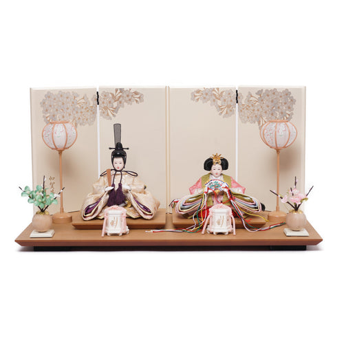 デザイン屏風親王飾