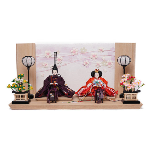 デザイン屏風親王飾り