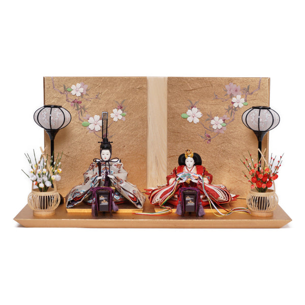 デザイン屏風親王飾り