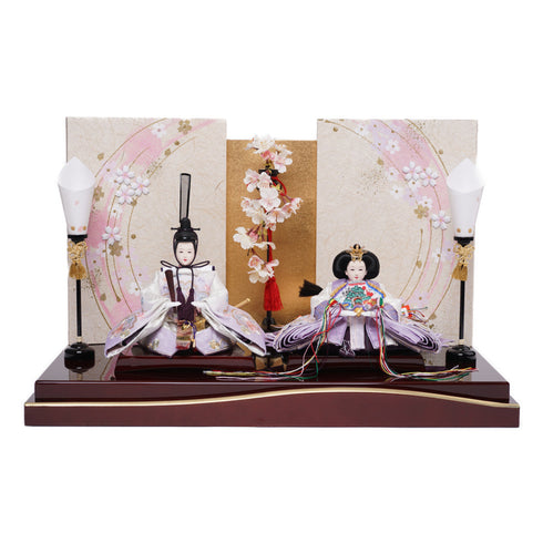 押絵屏風親王飾り