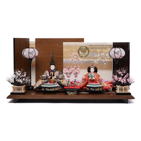 本金蒔絵親王飾り