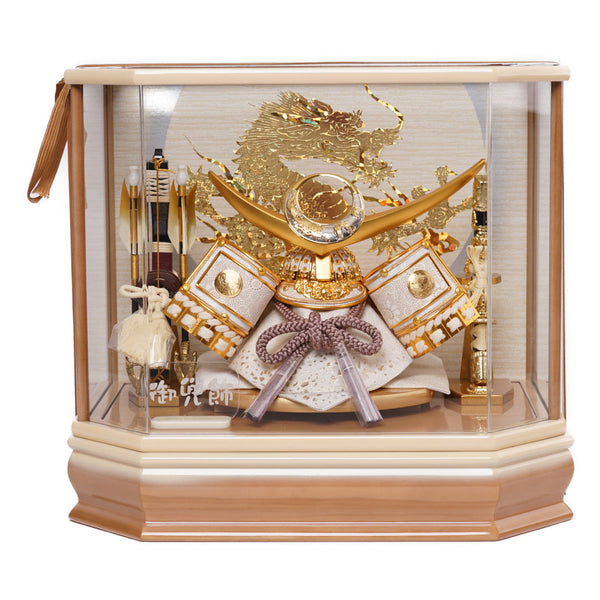 8号白印伝上杉兜