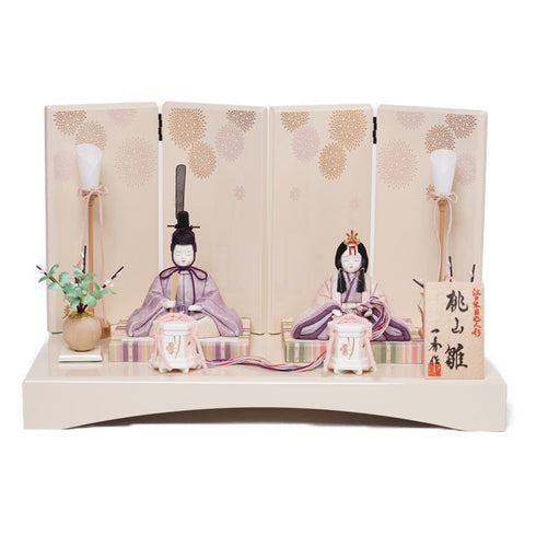 木目込み親王飾り