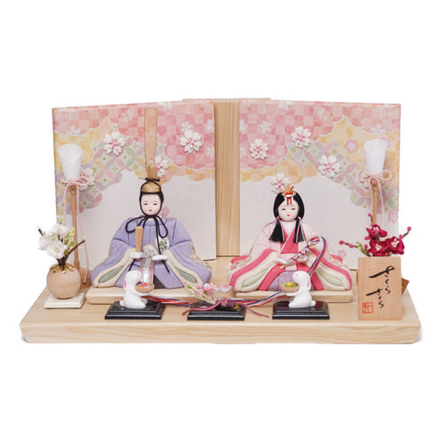 木目込み親王飾り