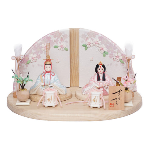 木目込み親王飾り