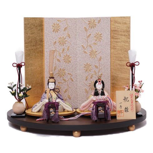 木目込み親王飾り