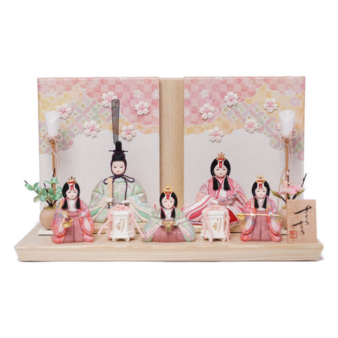 木目込み5人飾り