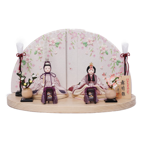 木目込み親王飾り