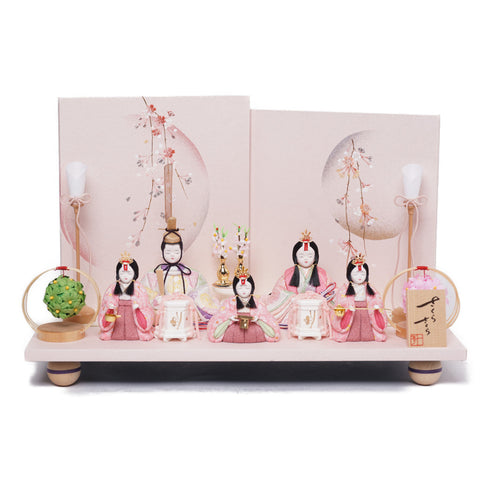 木目込み5人飾り