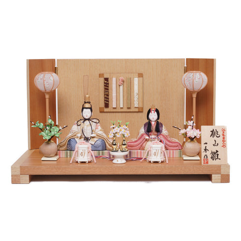 木目込み親王飾り