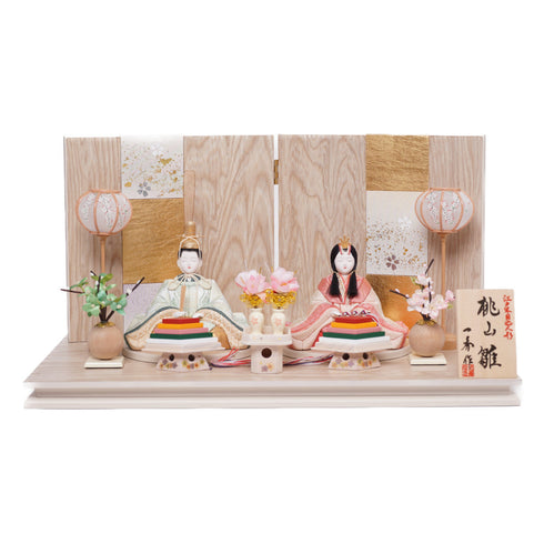 木目込み親王飾り