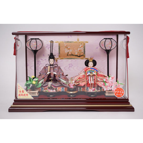 衣裳着人形アクリルケース飾り