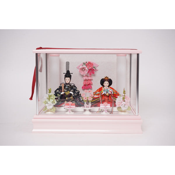 衣裳着人形ガラスケース飾り