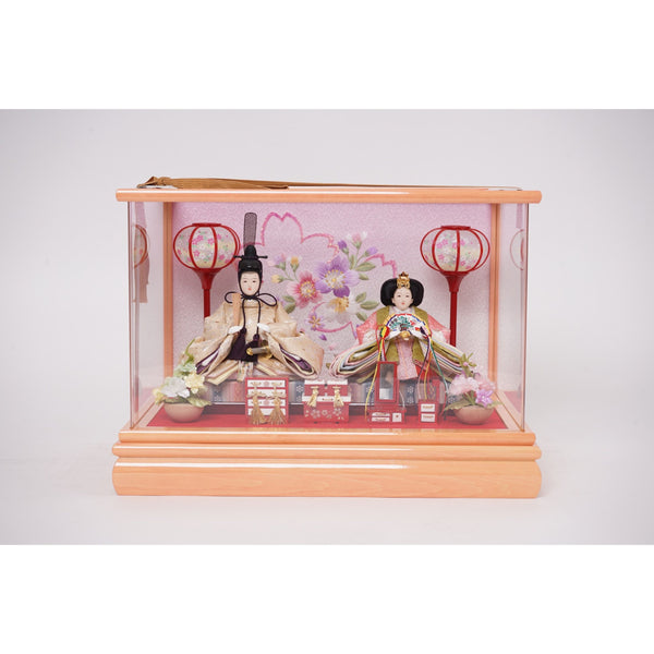 衣裳着人形ガラスケース飾り