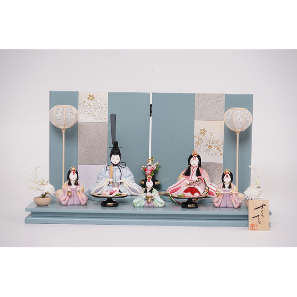 木目込人形平飾り