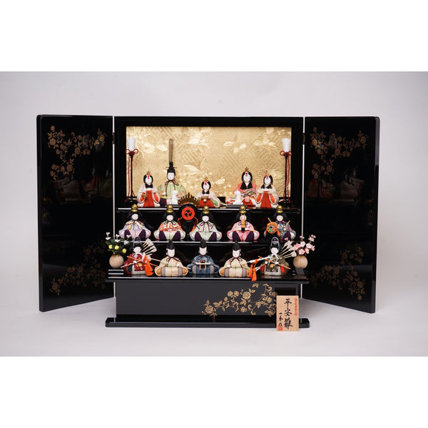 木目込人形三段飾り