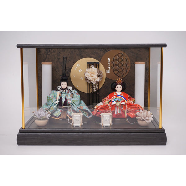 衣裳着人形ガラスケース飾り